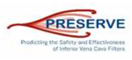 A logo of presego, the safety and efficiency of interior vena cava.