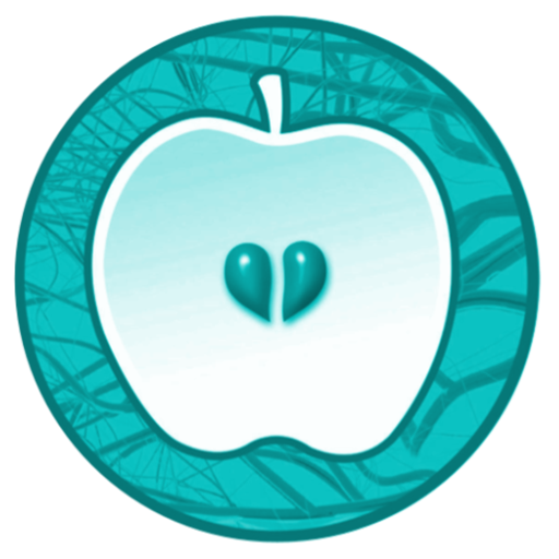 Turquoise TCVCG Apple Logo